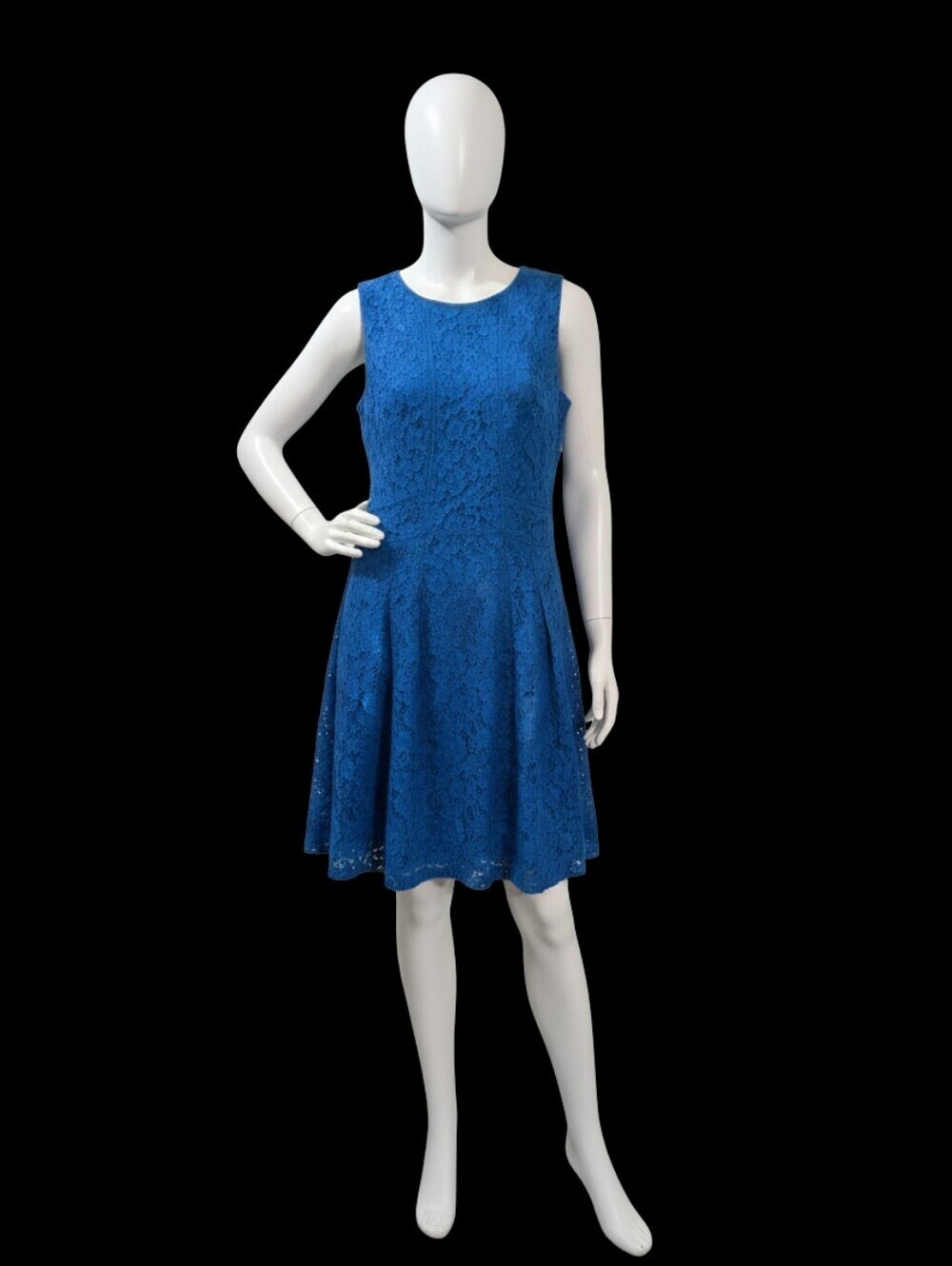 Ralph Lauren Dress in Vibrant Blue Lace